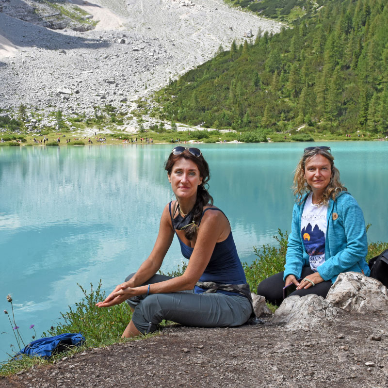 diana-tedoldi-silvia-mirandola-sorapis-lake